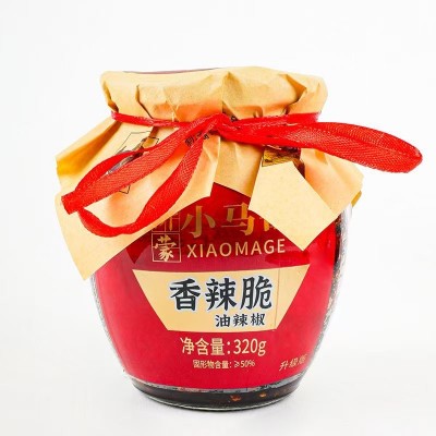 小马哥老沂蒙系列油辣椒香辣脆320自制爆款香辣下酒菜拌面拌饭酱 1瓶